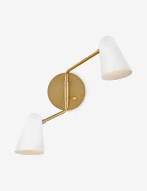 Mancini Double Sconce Lulu and Georgia