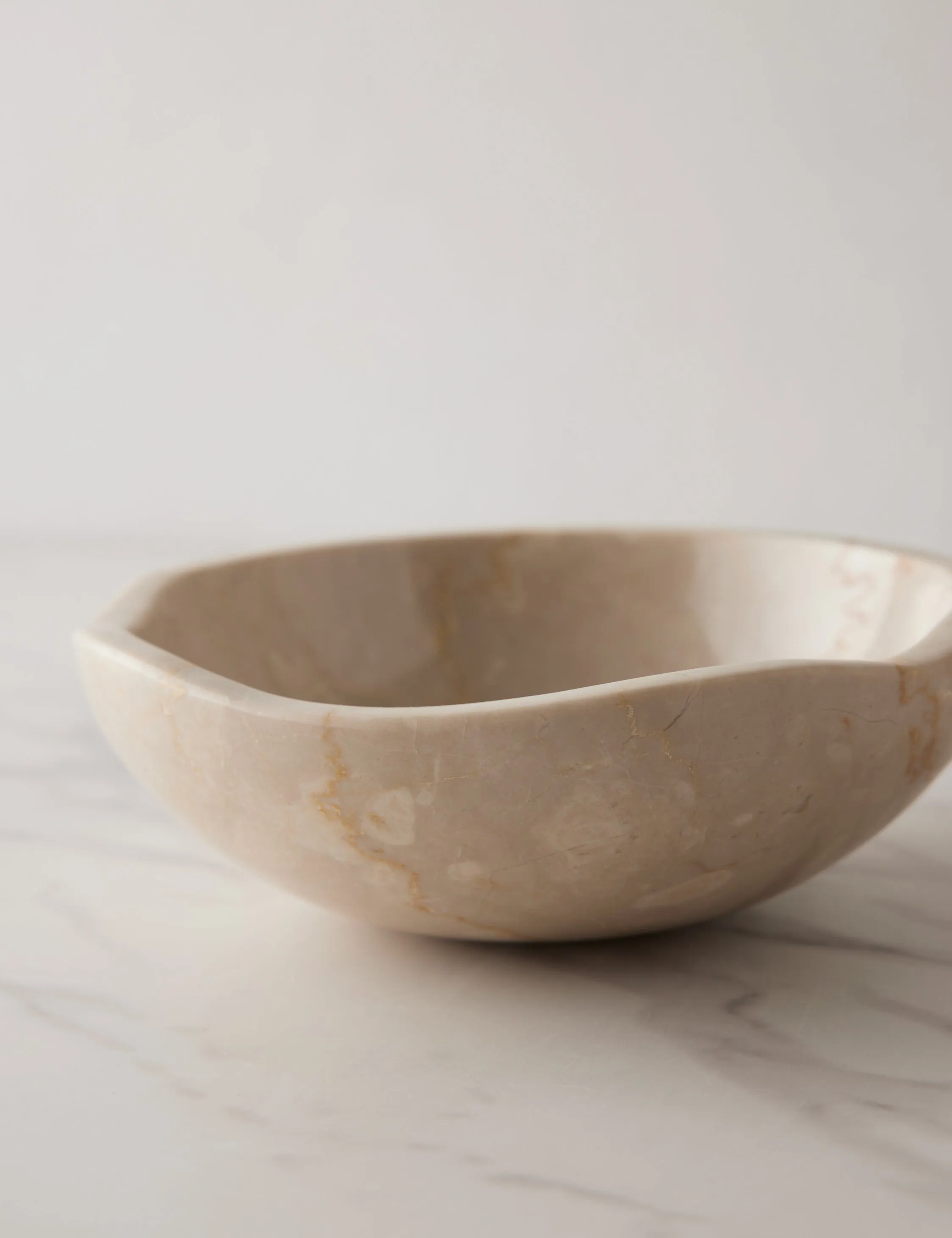 Marble Bowl by Chloé Crane-Leroux x Anastasio Home Lulu and Georgia
