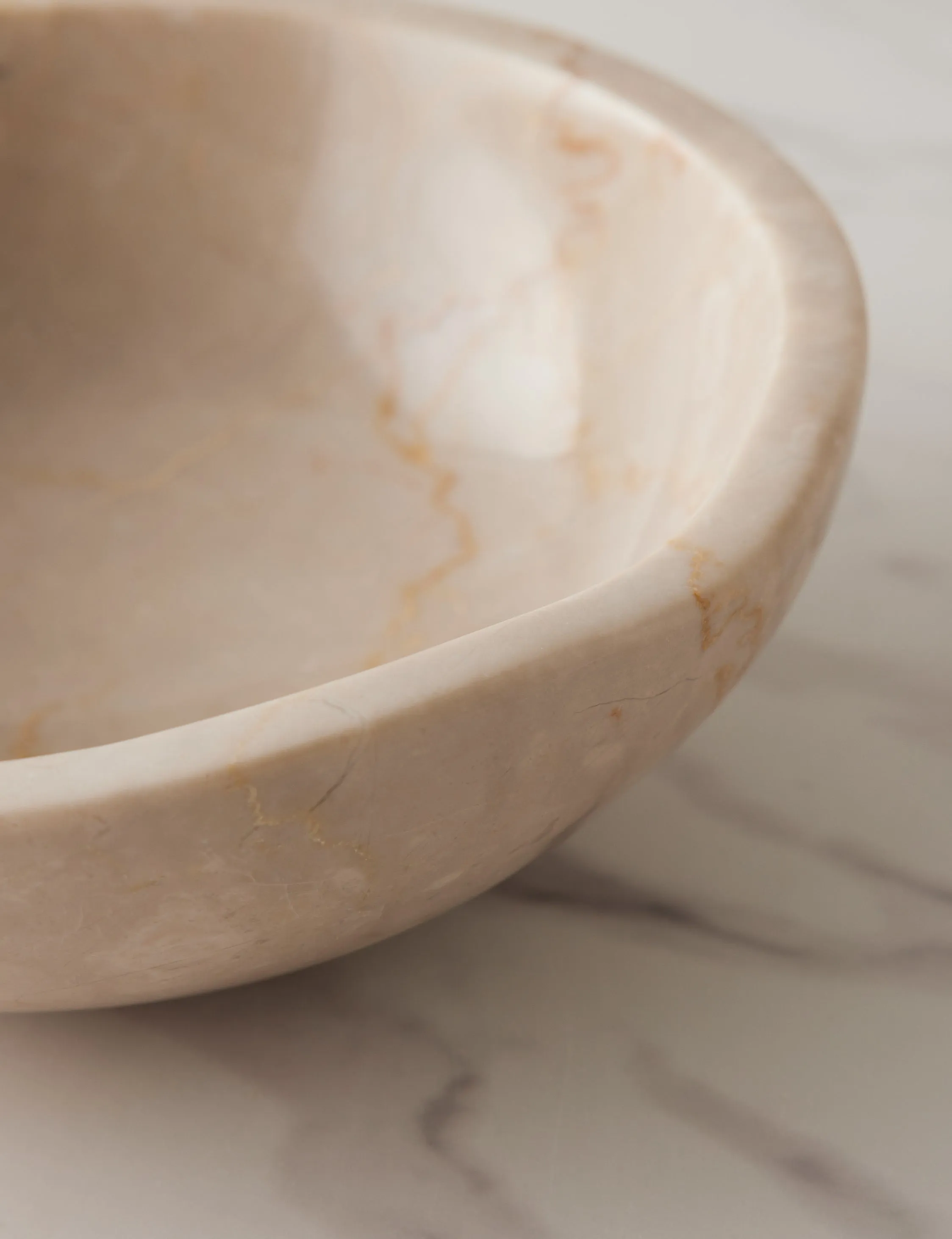 Marble Bowl by Chloé Crane-Leroux x Anastasio Home Lulu and Georgia