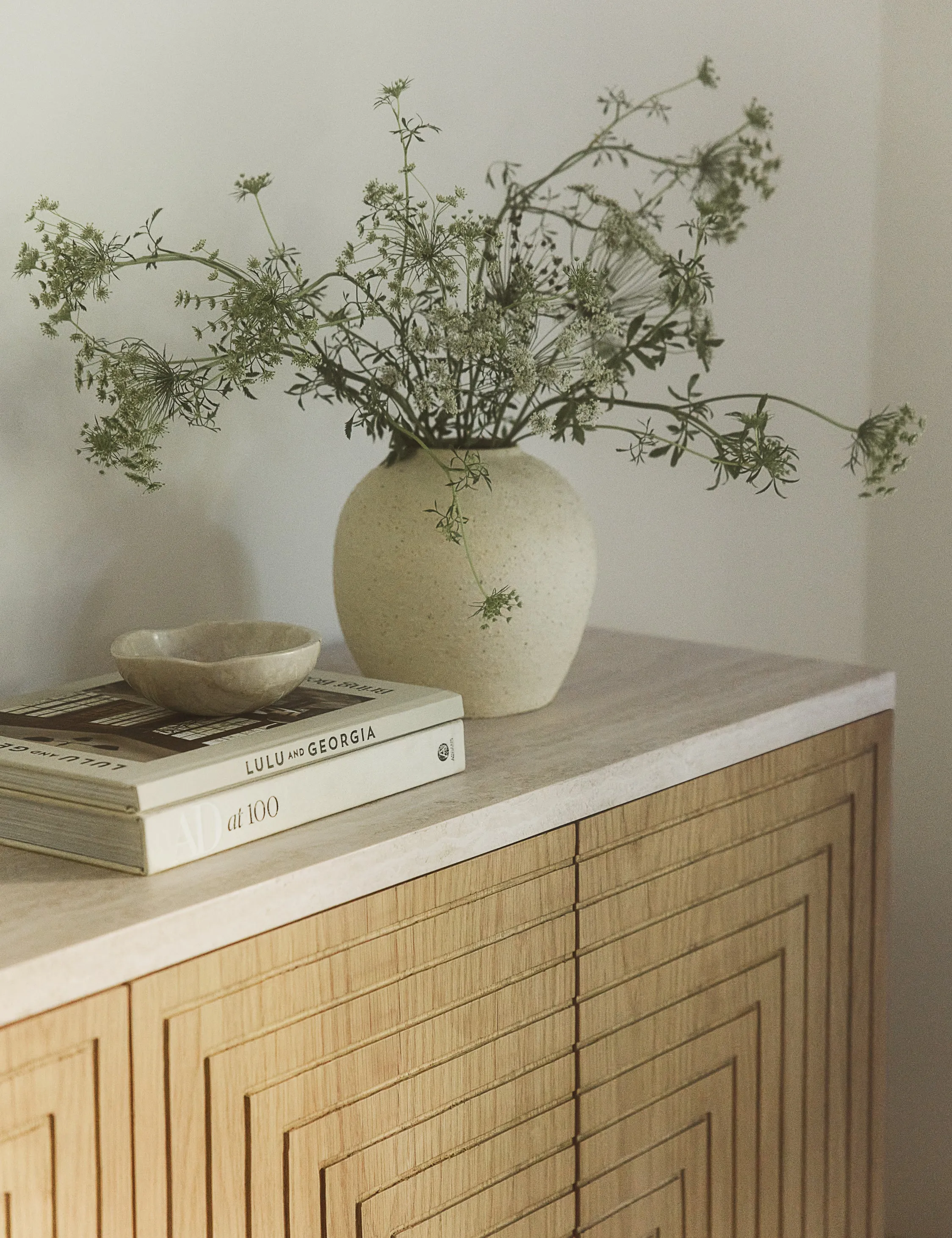 Marble Bowl by Chloé Crane-Leroux x Anastasio Home Lulu and Georgia