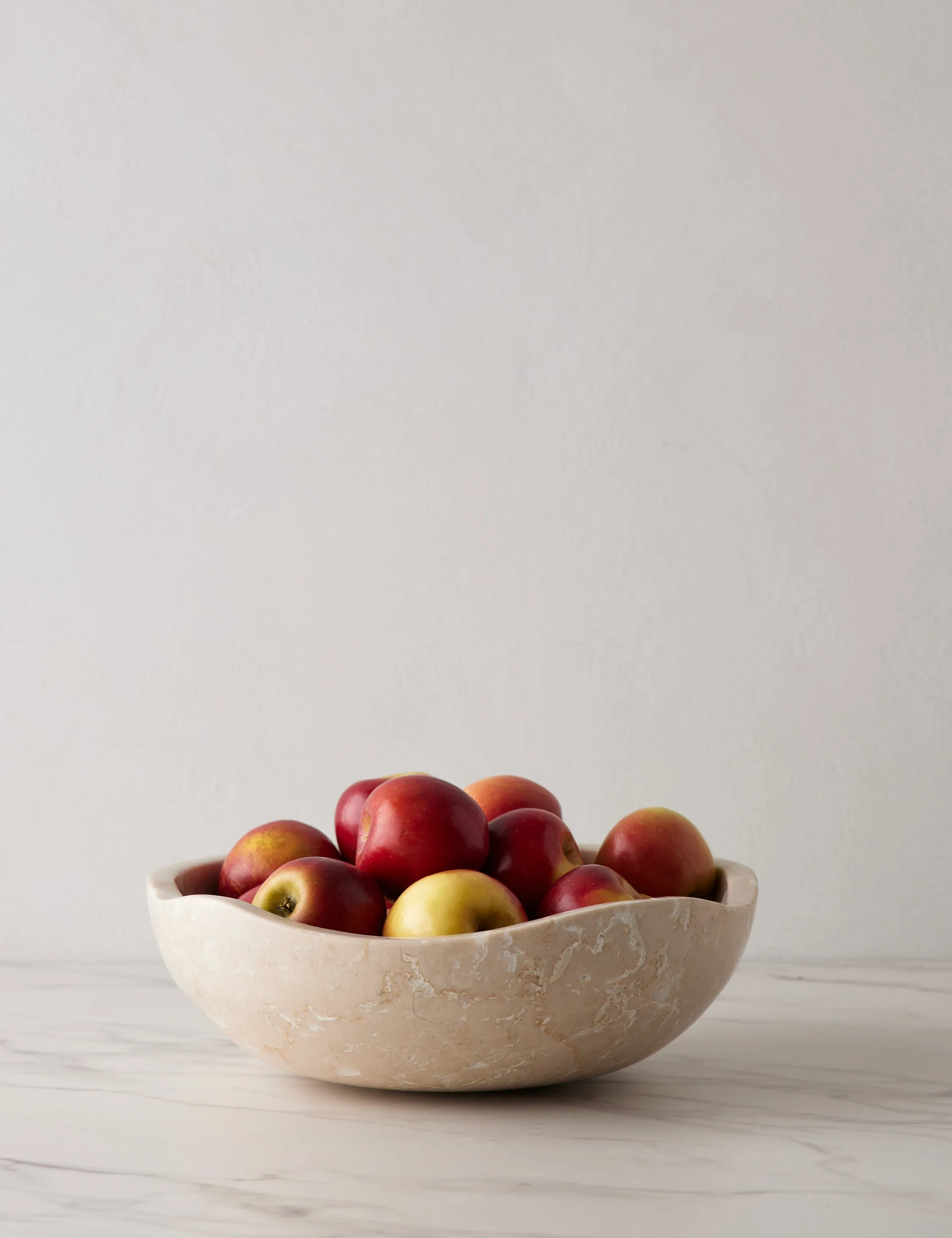 Marble Bowl by Chloé Crane-Leroux x Anastasio Home Lulu and Georgia