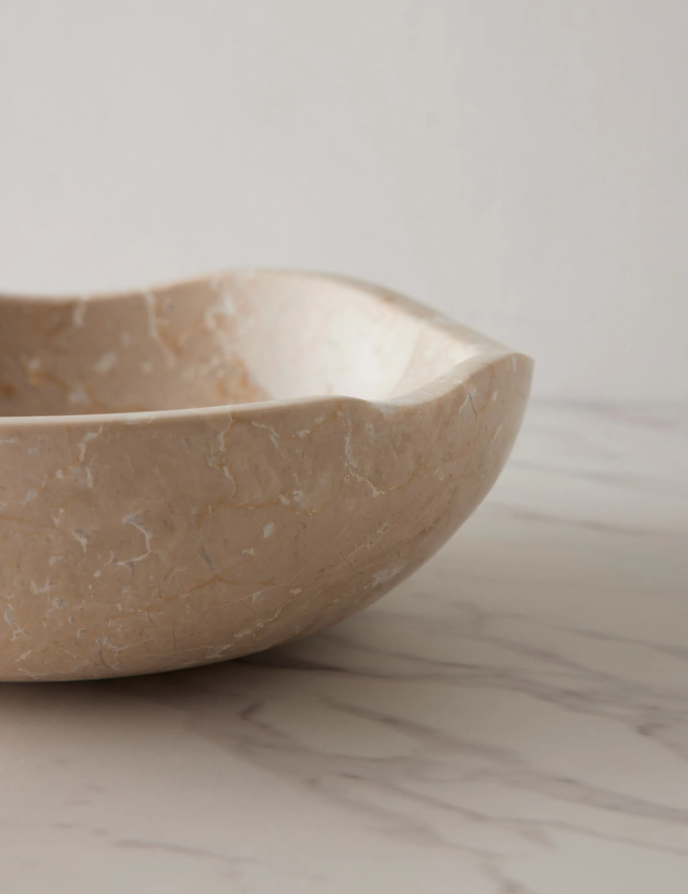 Marble Bowl by Chloé Crane-Leroux x Anastasio Home Lulu and Georgia