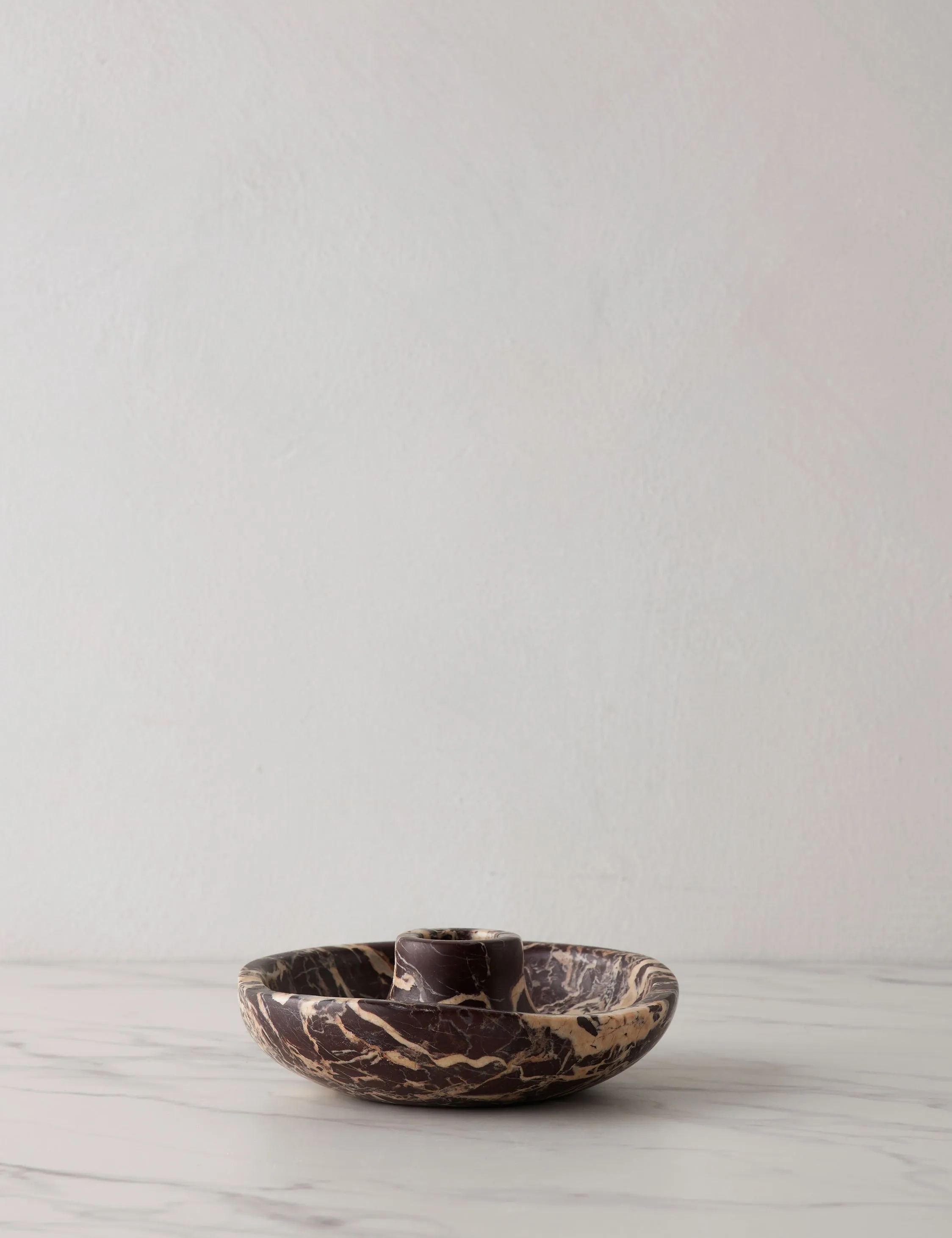 Marble Candle Holder by Chloé Crane-Leroux x Anastasio Home Lulu and Georgia