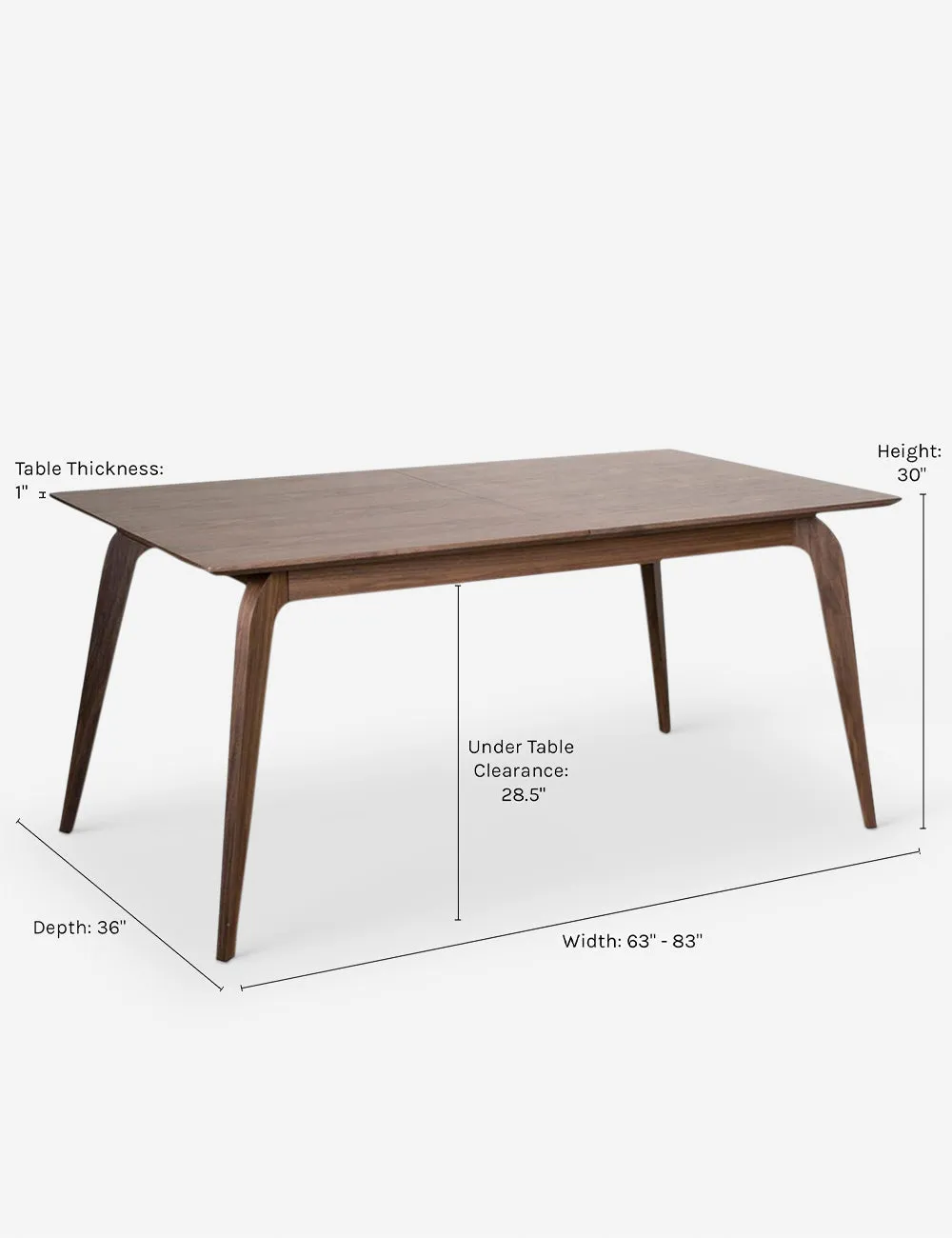 Marcia Extendable Dining Table Lulu and Georgia