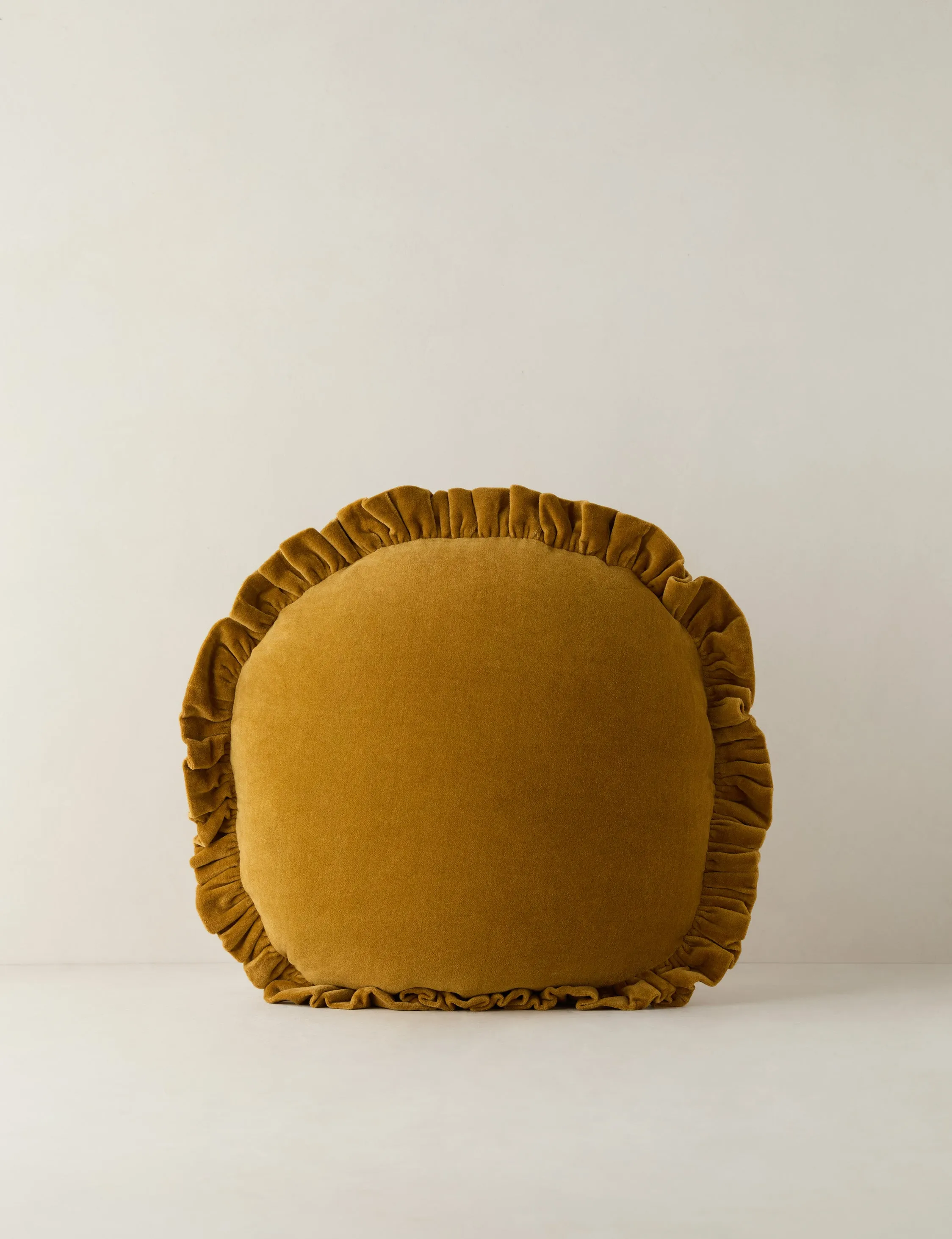Mauree Velvet Round Pillow Lulu and Georgia
