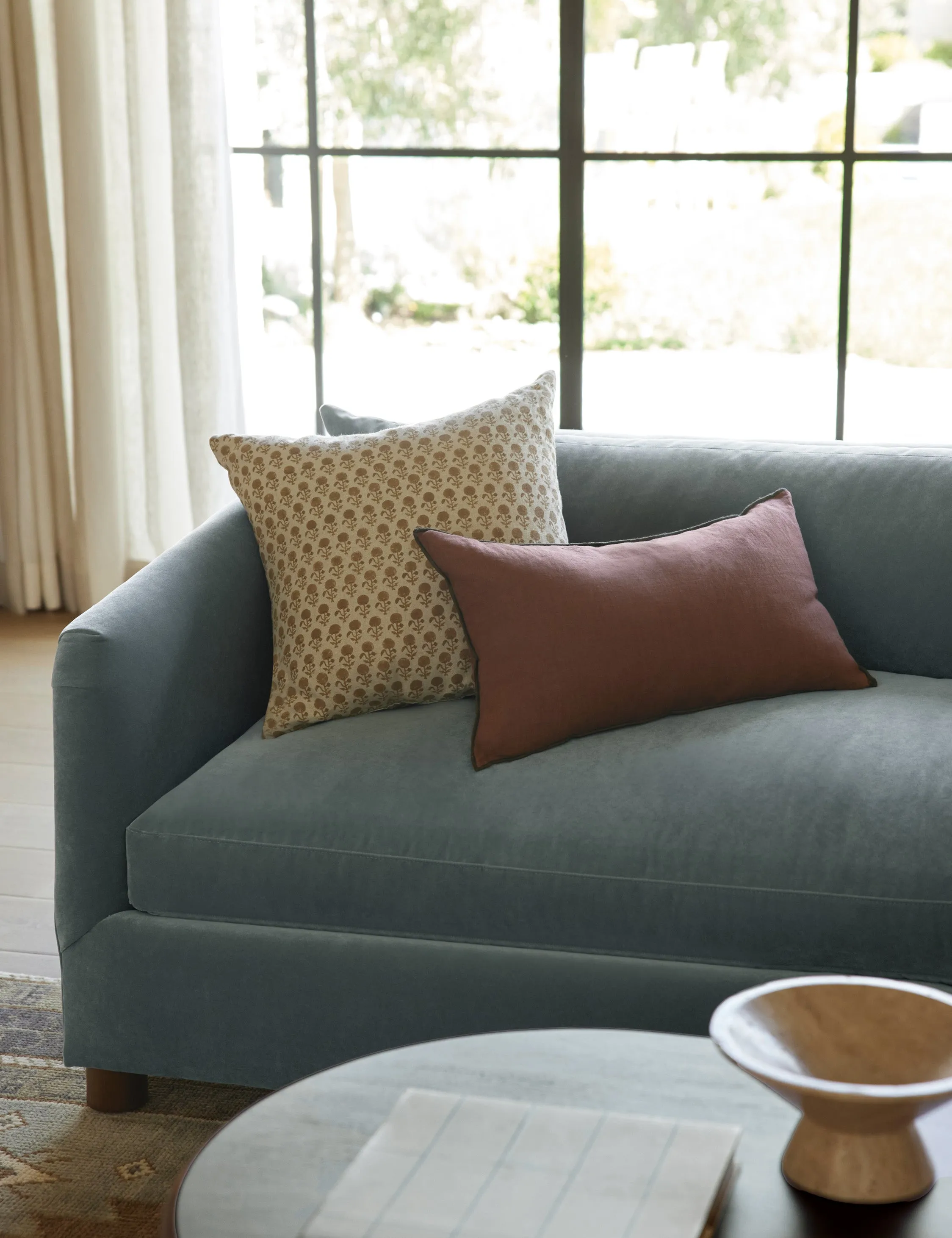 May Linen Pillow Lulu and Georgia