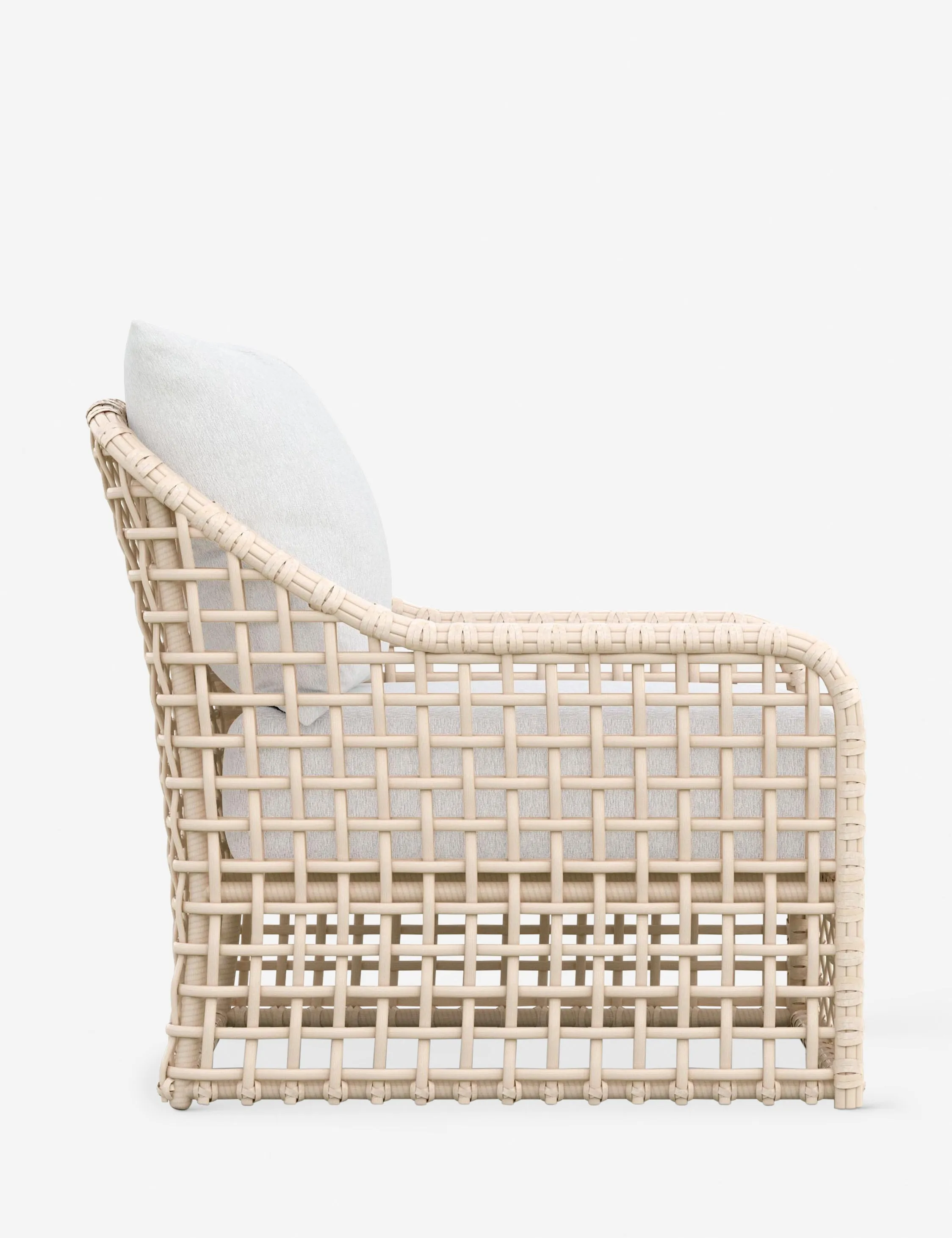 Mendoza Indoor / Outdoor High Back Accent Chair Lulu and Georgia