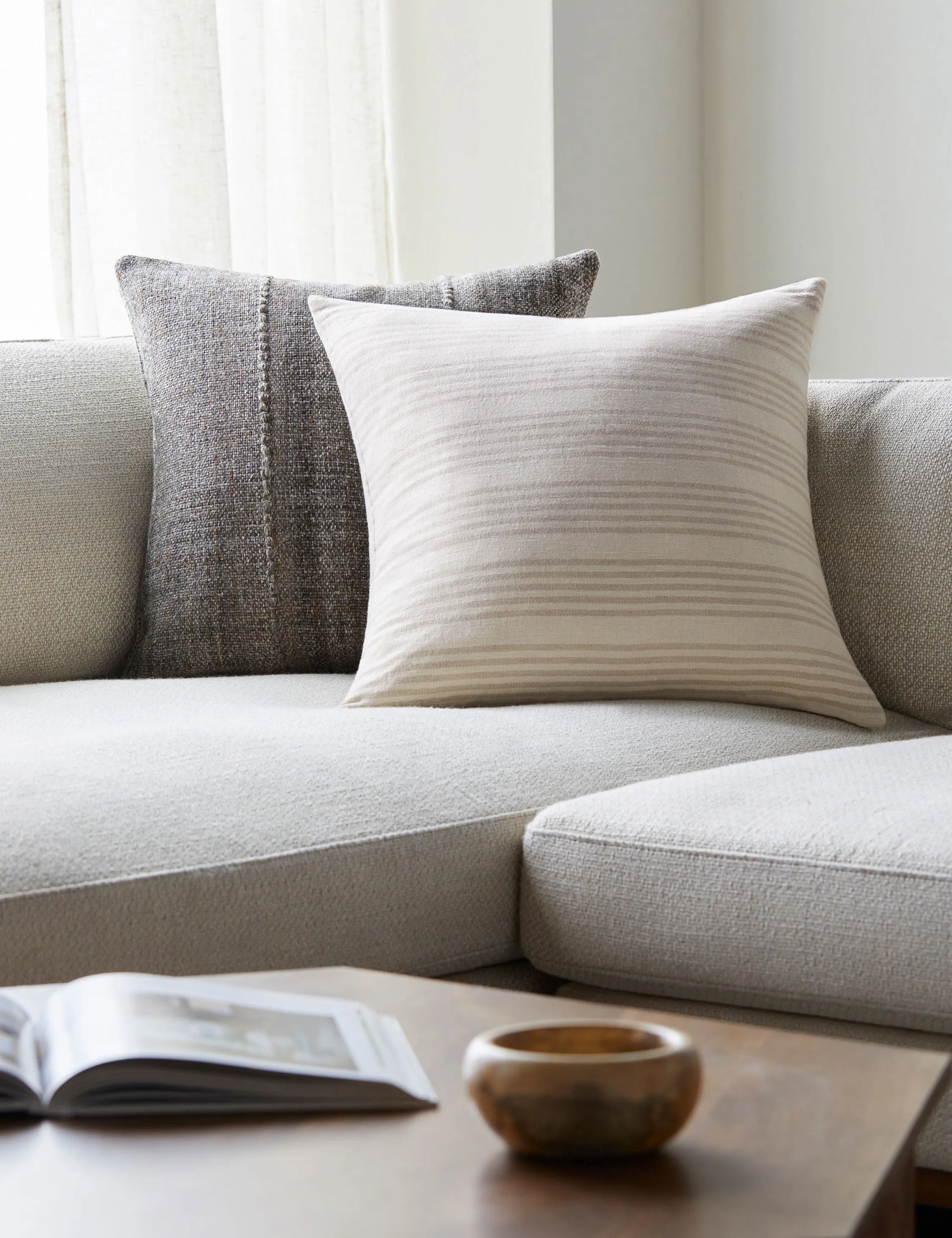 Mindy Linen Pillow by Becki Owens x Surya Lulu and Georgia