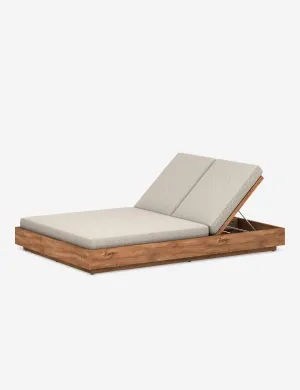 Minnette Indoor / Outdoor Double Chaise Lulu and Georgia