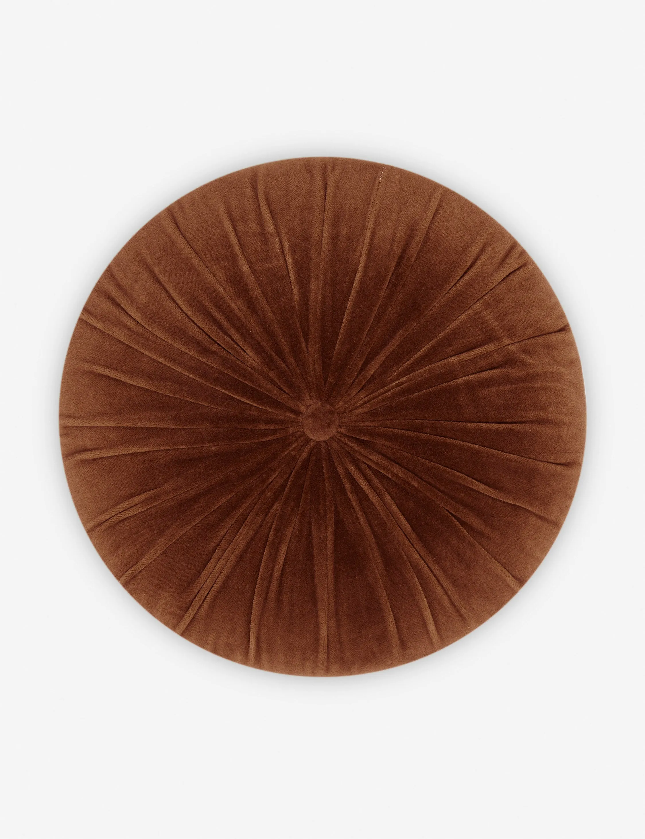 Monroe Velvet Round Pillow Lulu and Georgia