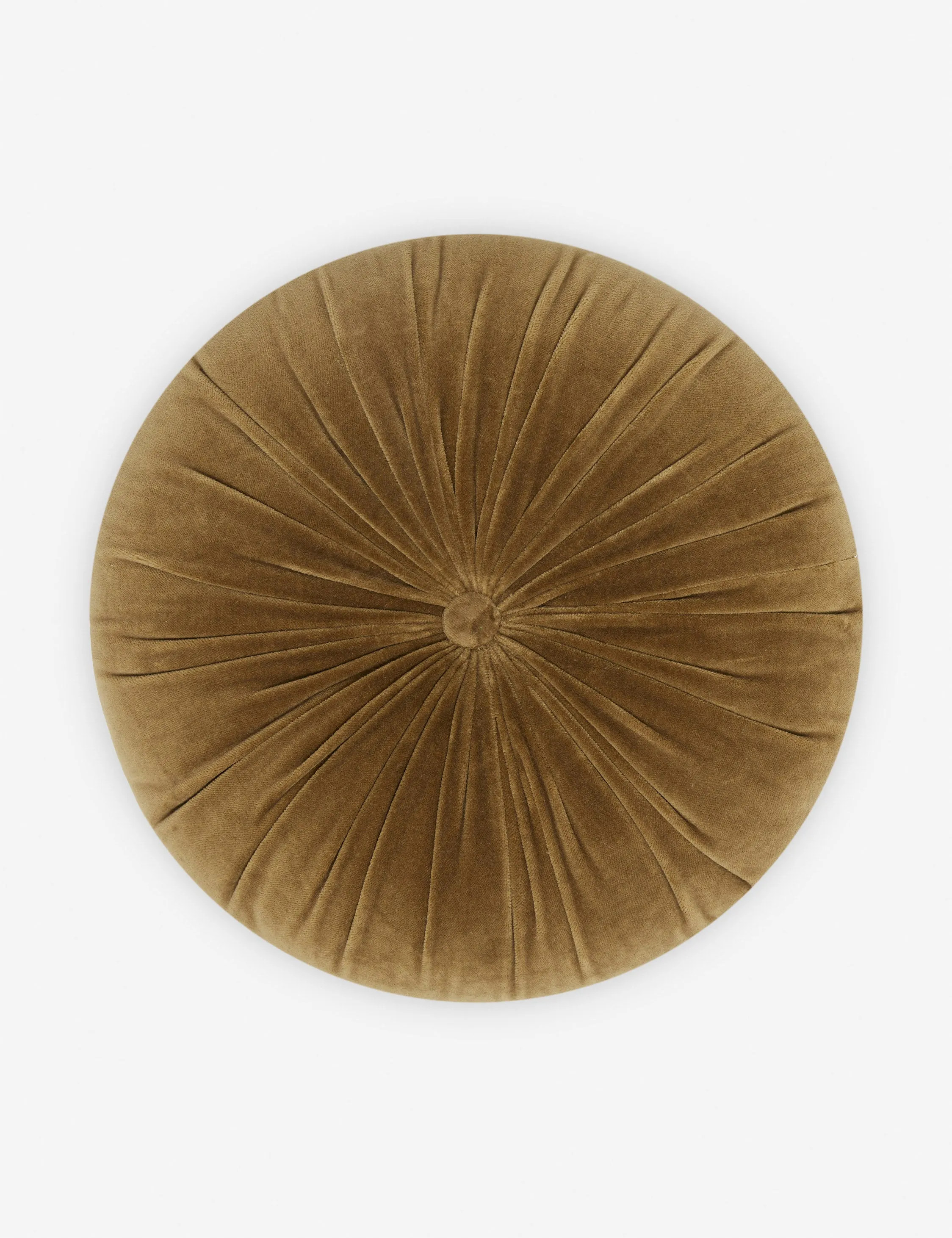 Monroe Velvet Round Pillow Lulu and Georgia