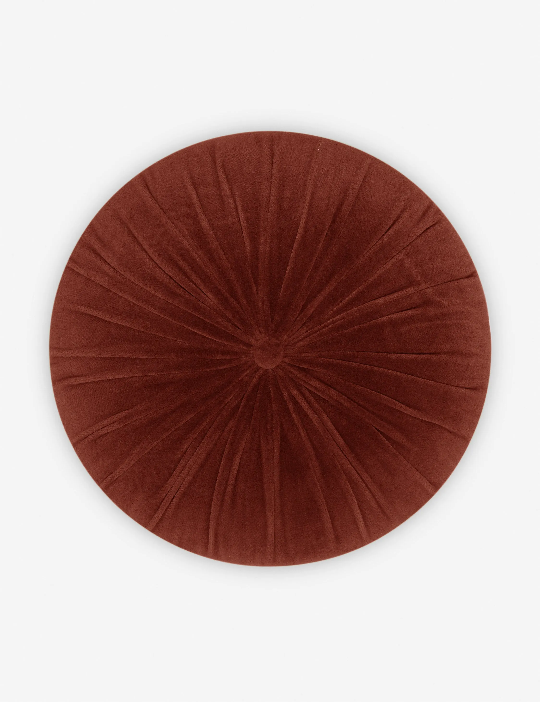 Monroe Velvet Round Pillow Lulu and Georgia