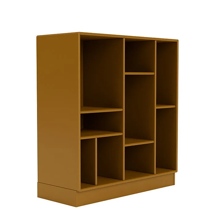 Montana Compile Decorative Shelf With 7 Cm Plinth, Amber Yellow