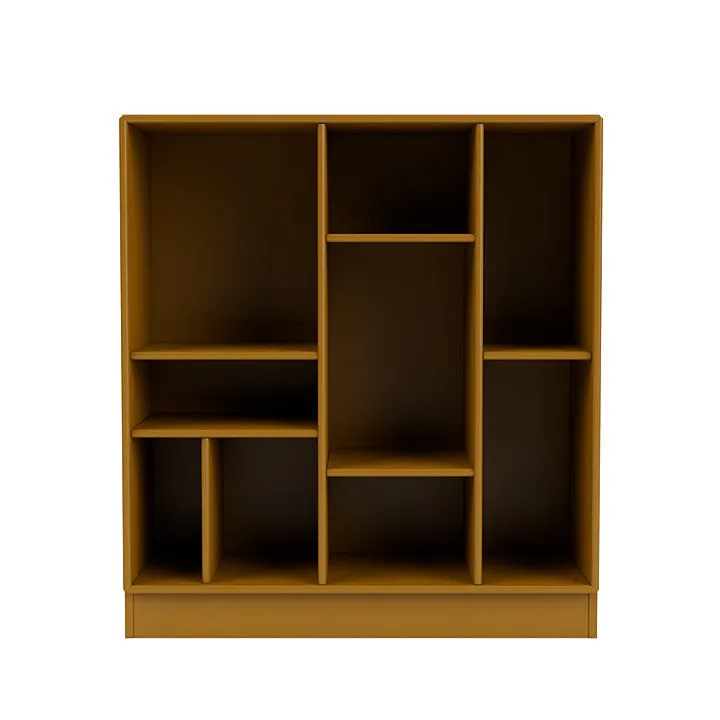 Montana Compile Decorative Shelf With 7 Cm Plinth, Amber Yellow