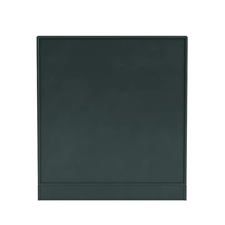 Montana Compile Decorative Shelf With 7 Cm Plinth, Black Jade