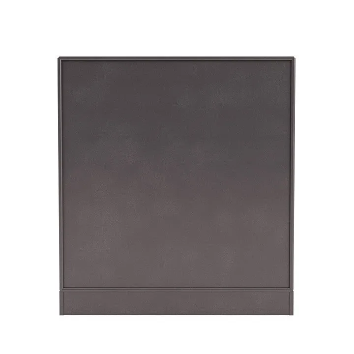 Montana Compile Decorative Shelf With 7 Cm Plinth, Coffee Brown