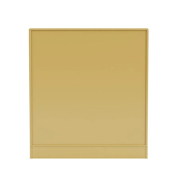 Montana Compile Decorative Shelf With 7 Cm Plinth, Cumin Yellow