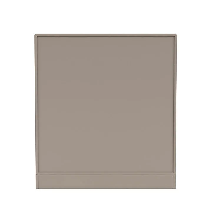 Montana Compile Decorative Shelf With 7 Cm Plinth, Truffle Grey