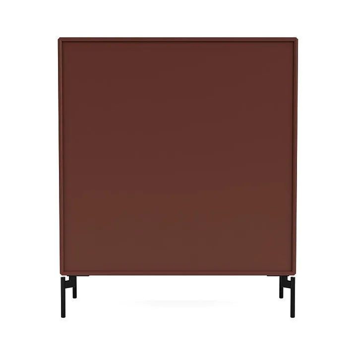 Montana Compile Decorative Shelf With Legs, Masala/Black