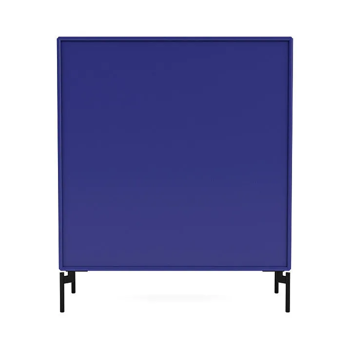 Montana Compile Decorative Shelf With Legs, Monarch Blue/Black