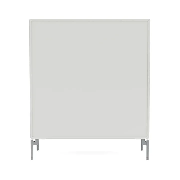 Montana Compile Decorative Shelf With Legs, Nordic/Matt Chrome