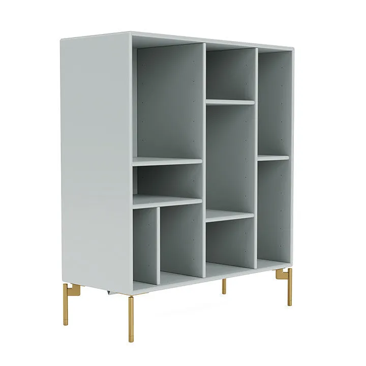 Montana Compile Decorative Shelf With Legs, Oyster/Brass