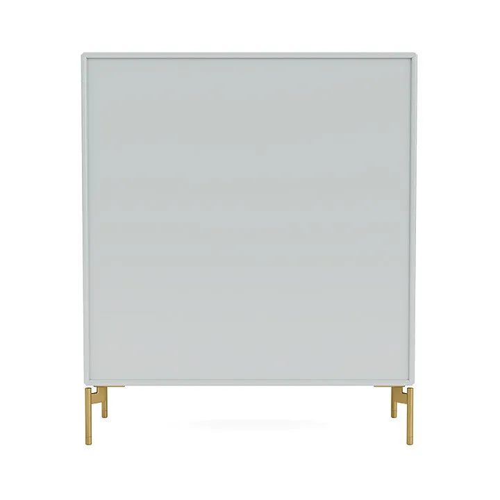 Montana Compile Decorative Shelf With Legs, Oyster/Brass