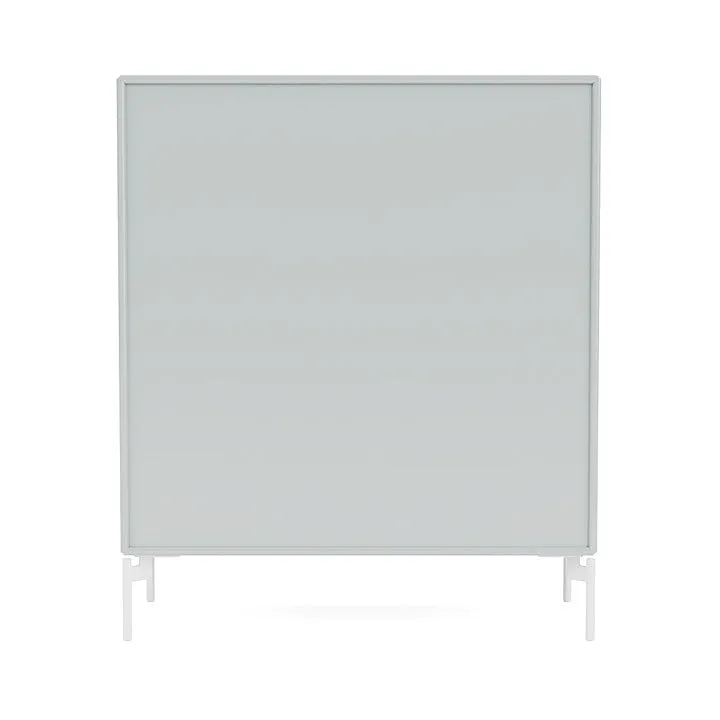 Montana Compile Decorative Shelf With Legs, Oyster/Snow White