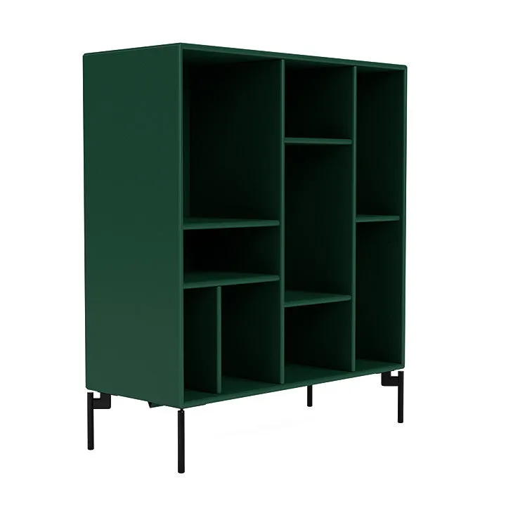 Montana Compile Decorative Shelf With Legs, Pine/Black