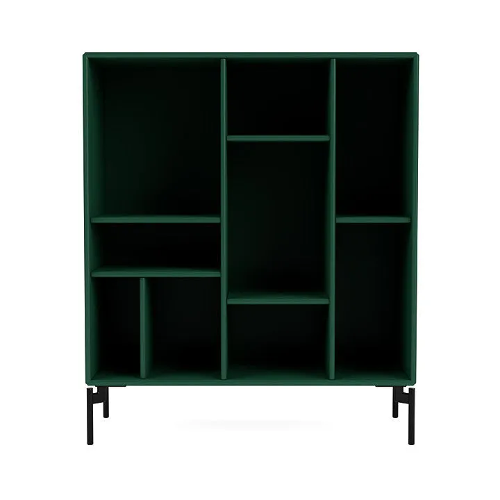 Montana Compile Decorative Shelf With Legs, Pine/Black