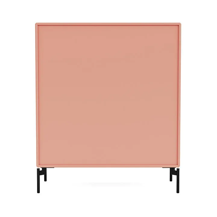 Montana Compile Decorative Shelf With Legs, Rhubarb/Black
