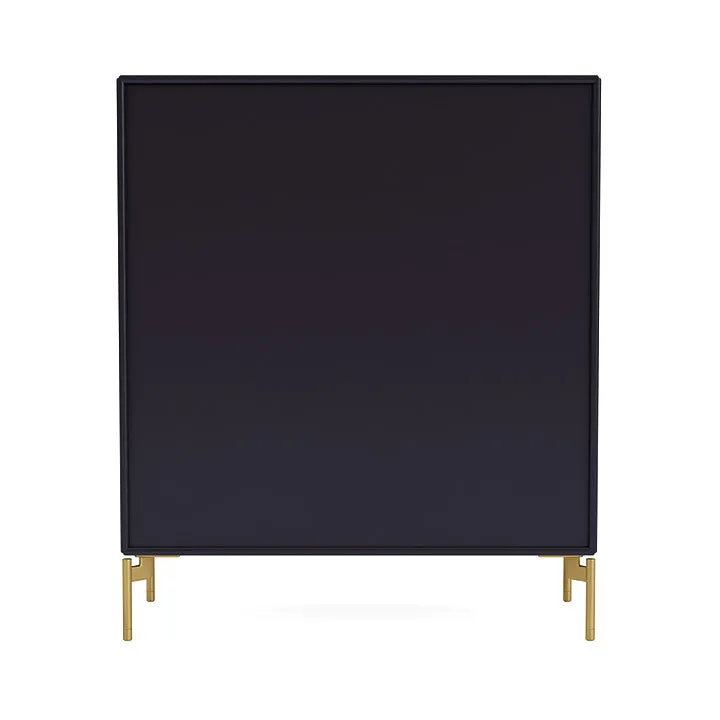 Montana Compile Decorative Shelf With Legs, Shadow/Brass