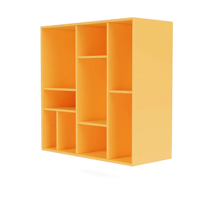 Montana Compile Decorative Shelf With Suspension Rail, Acacia