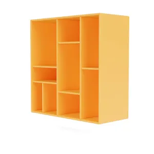 Montana Compile Decorative Shelf With Suspension Rail, Acacia