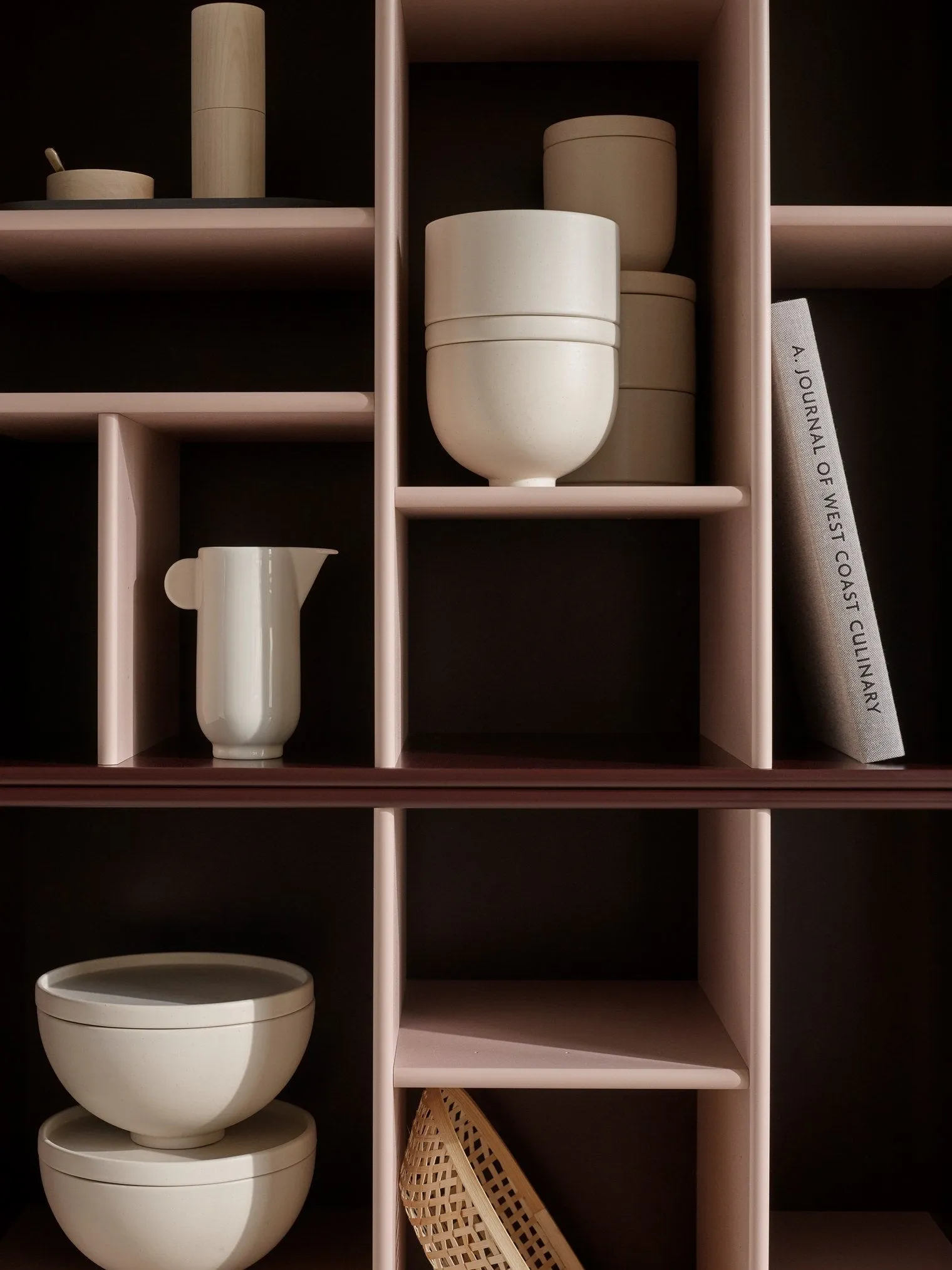 Montana Compile Decorative Shelf With Suspension Rail, Fjord