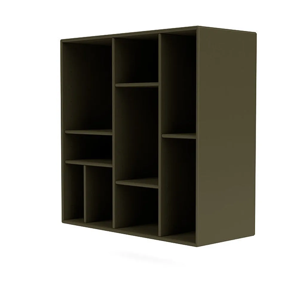 Montana Compile Decorative Shelf With Suspension Rail, Oregano Green