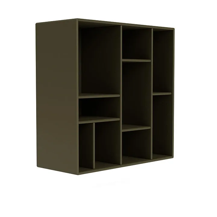Montana Compile Decorative Shelf With Suspension Rail, Oregano Green