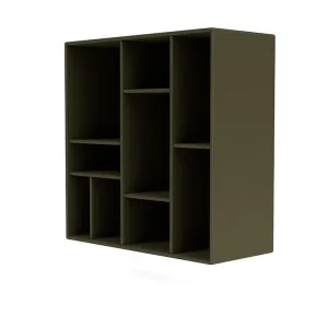 Montana Compile Decorative Shelf With Suspension Rail, Oregano Green