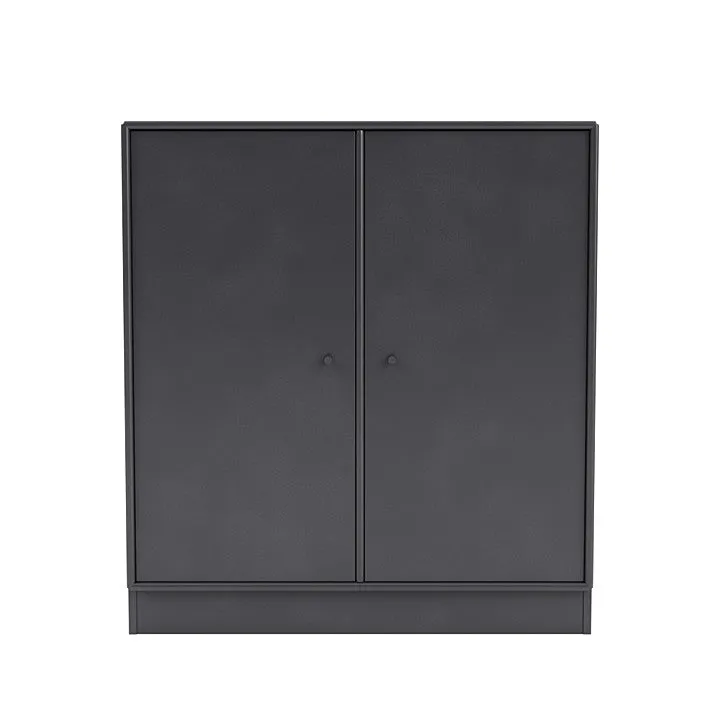 Montana Cover Cabinet With 7 Cm Plinth, Carbon Black