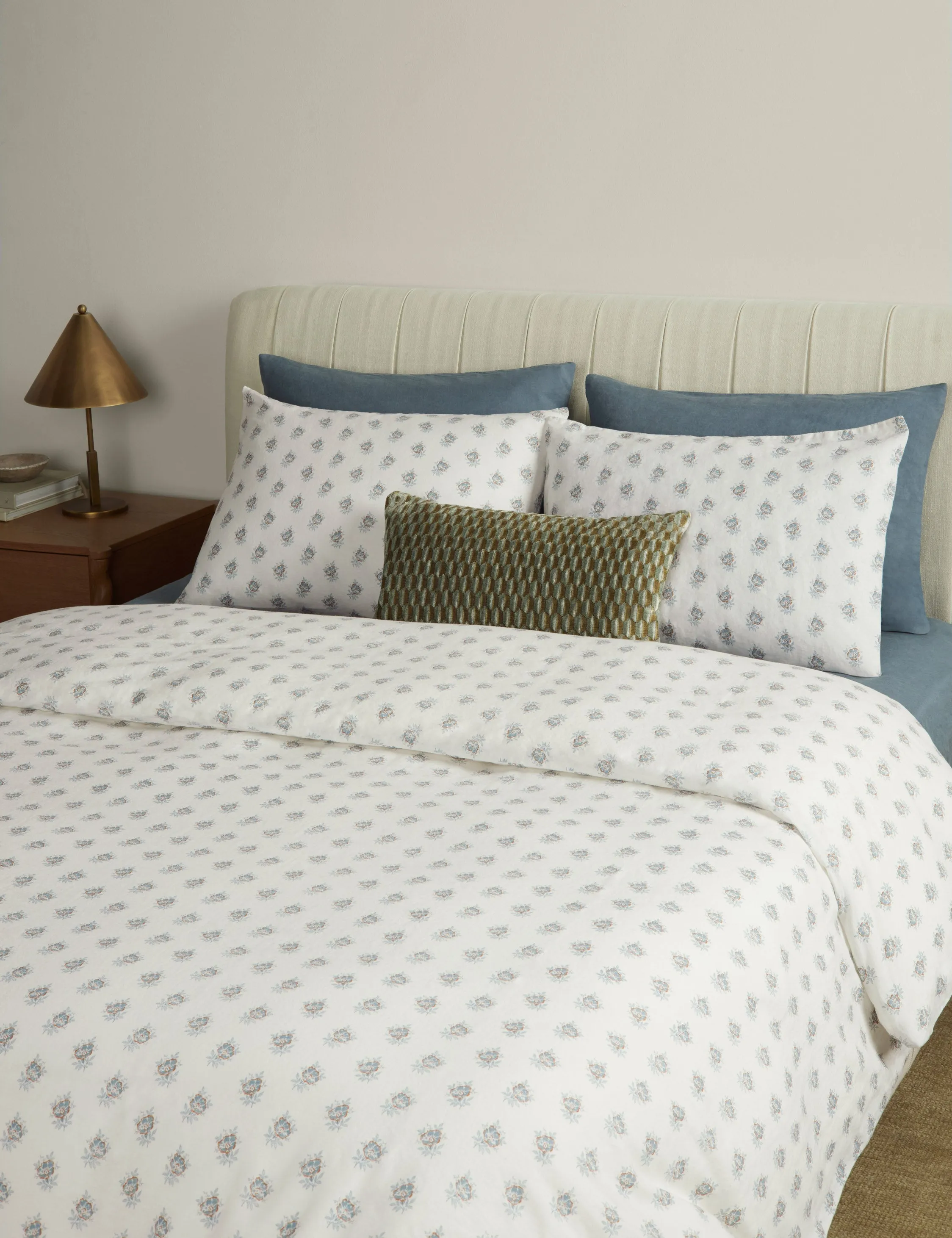 Montreal Linen Cotton Duvet Cover Lulu and Georgia