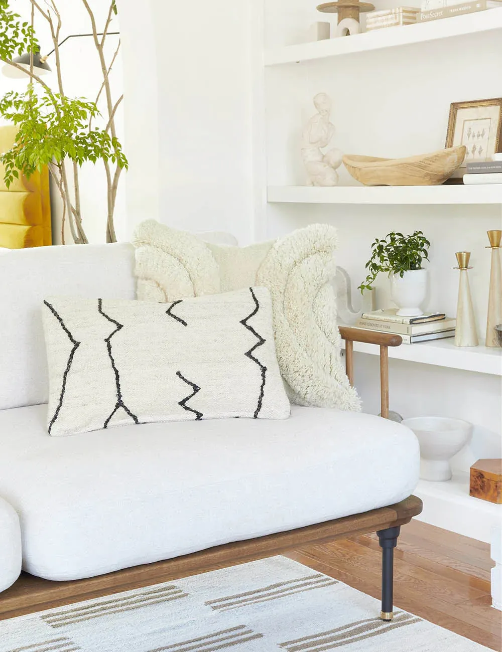 Moroccan Flatweave Pillow by Sarah Sherman Samuel Lulu and Georgia