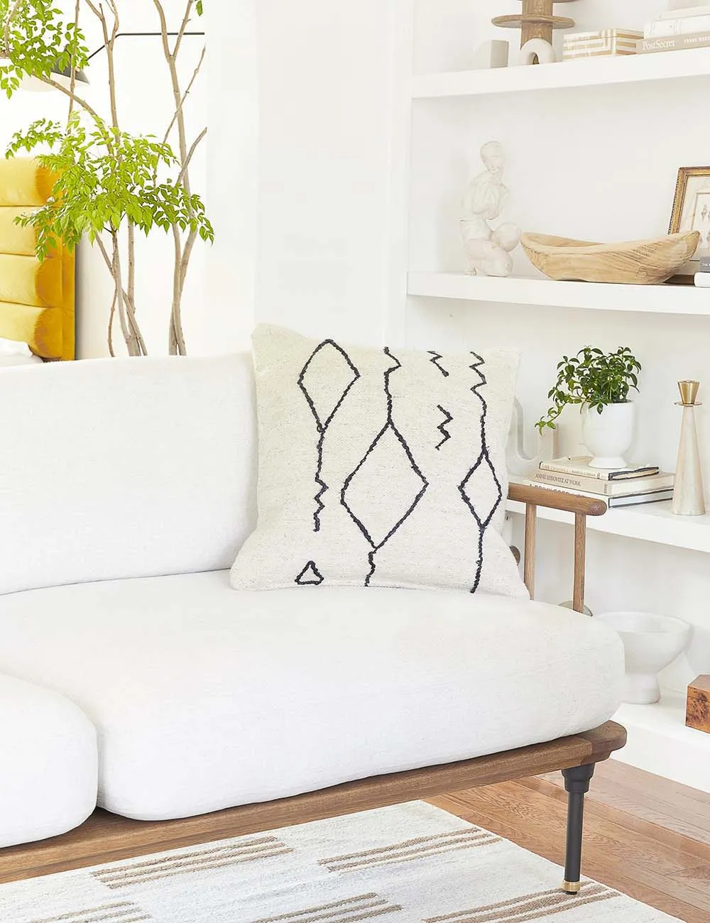 Moroccan Flatweave Pillow by Sarah Sherman Samuel Lulu and Georgia