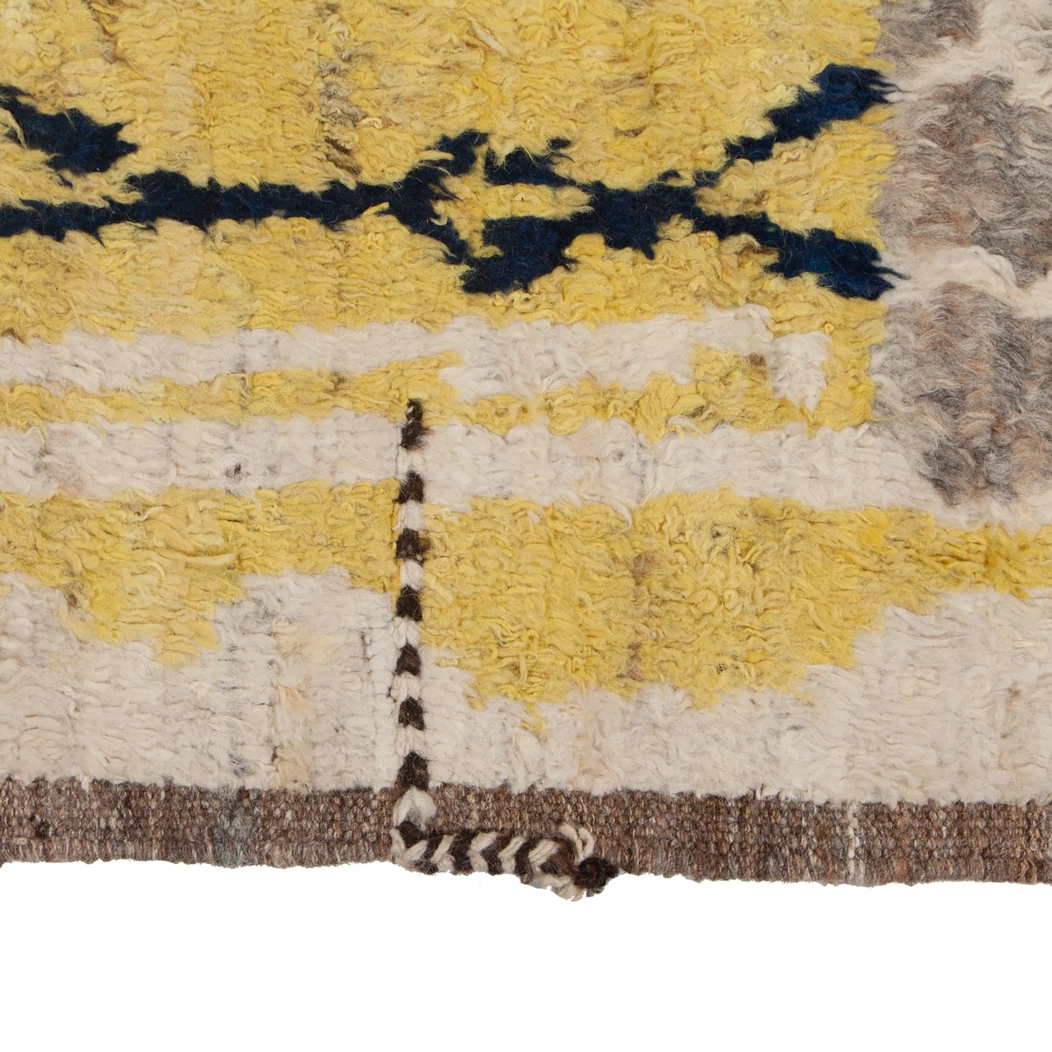 Multicolored Modern Wool Rug - 10'2'' x 13'