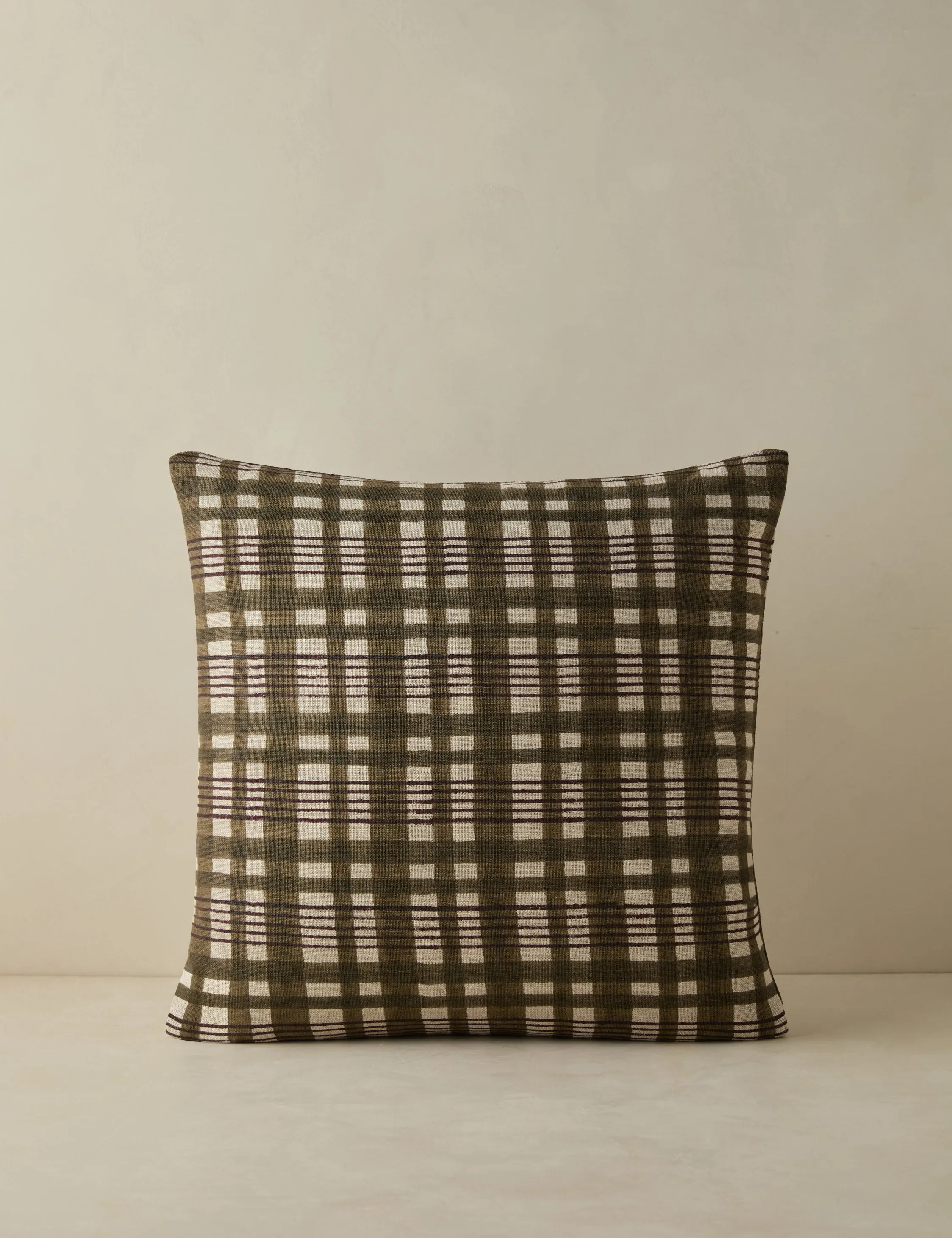 Musetta Linen Pillow Lulu and Georgia