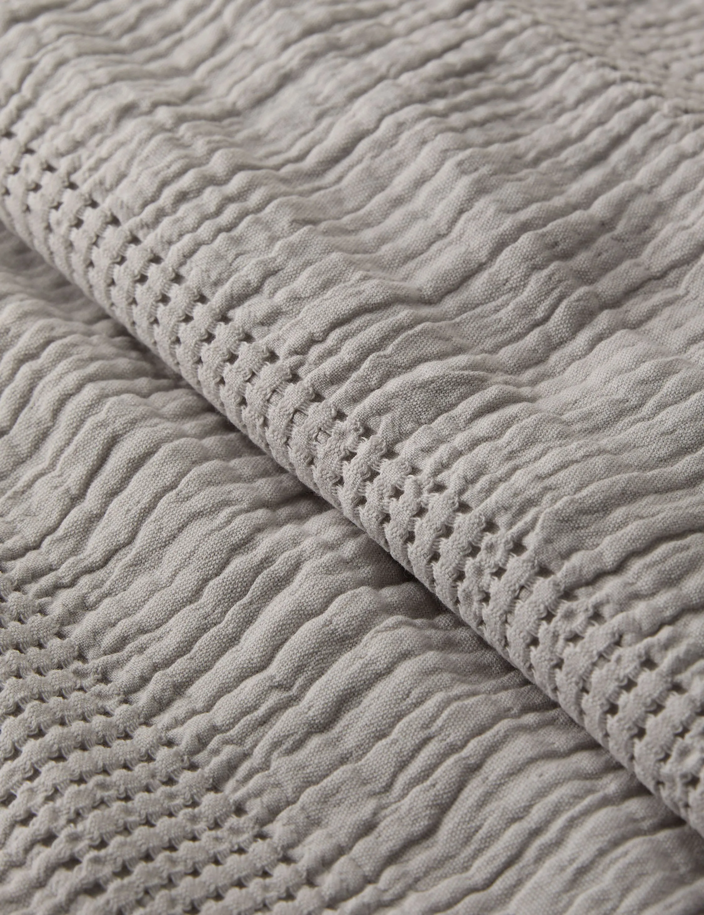Nantucket Cotton Matelassé Coverlet by Pom Pom at Home Lulu and Georgia