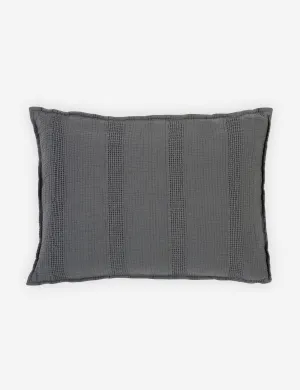 Nantucket Cotton Matelassé Sham by Pom Pom at Home Lulu and Georgia