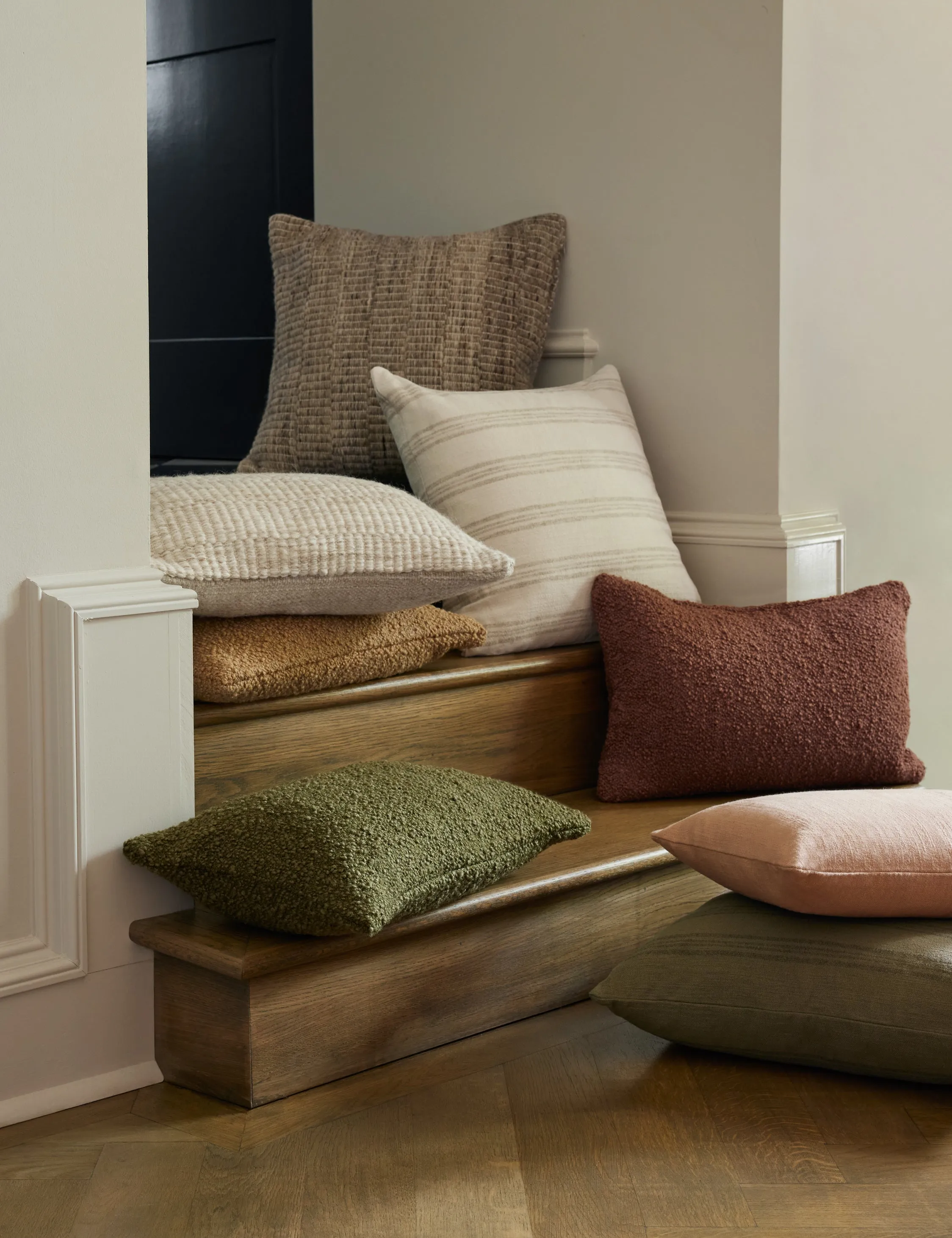Nedda Boucle Pillow Lulu and Georgia
