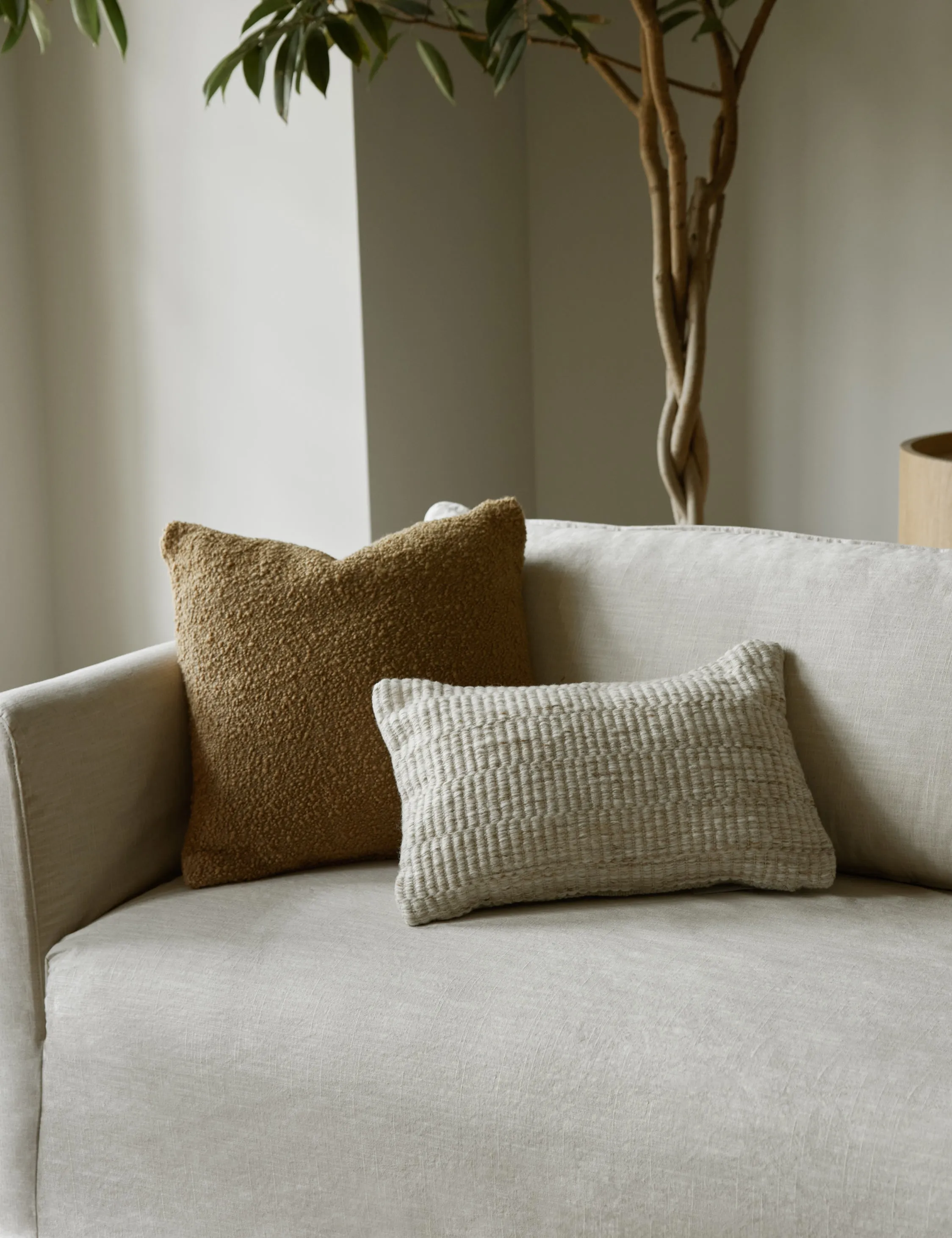 Nedda Boucle Pillow Lulu and Georgia