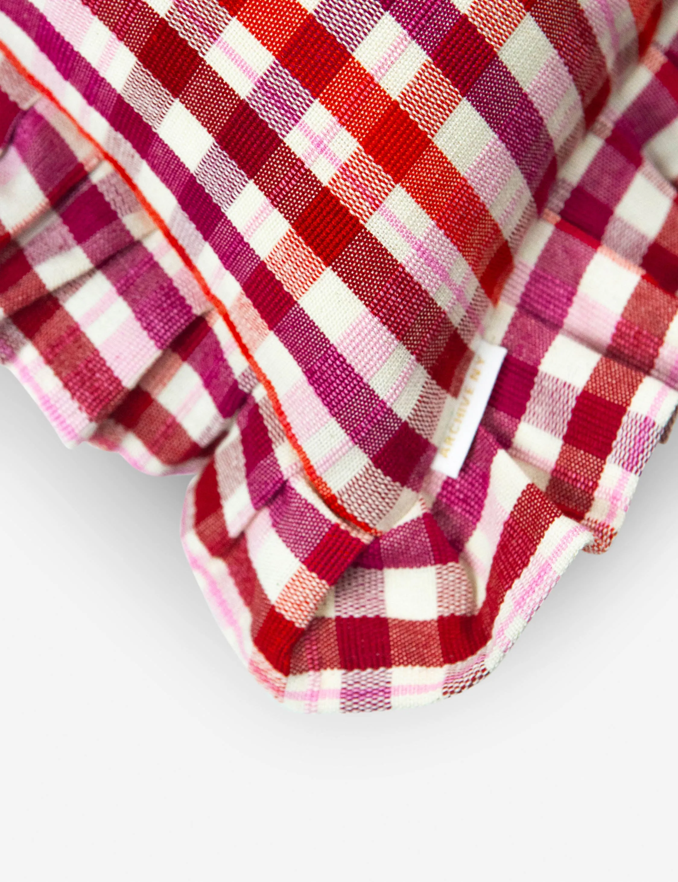 Noel Ruffle Pillow by Archive NY Lulu and Georgia
