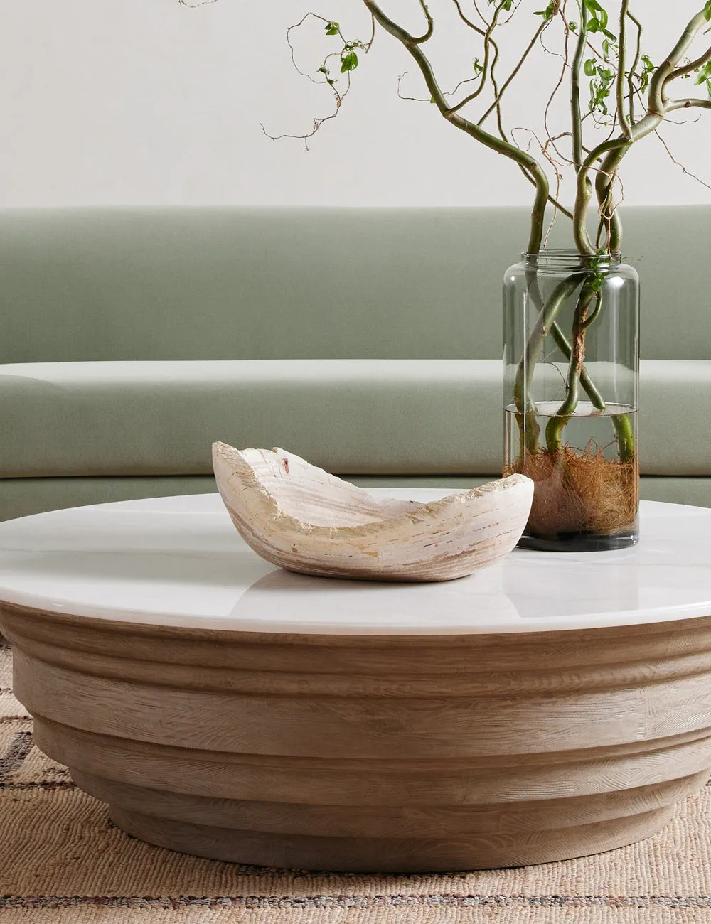 Noki Petrified Wood Bowl Lulu and Georgia